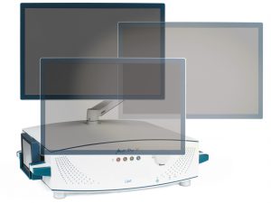 Multi-Dop X with fully variable rotation and tilting 22” LCD display