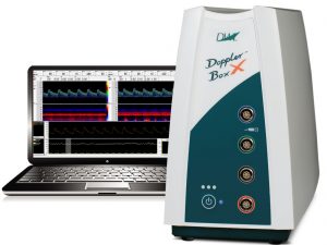 Doppler-BoxX for connection to an external computer